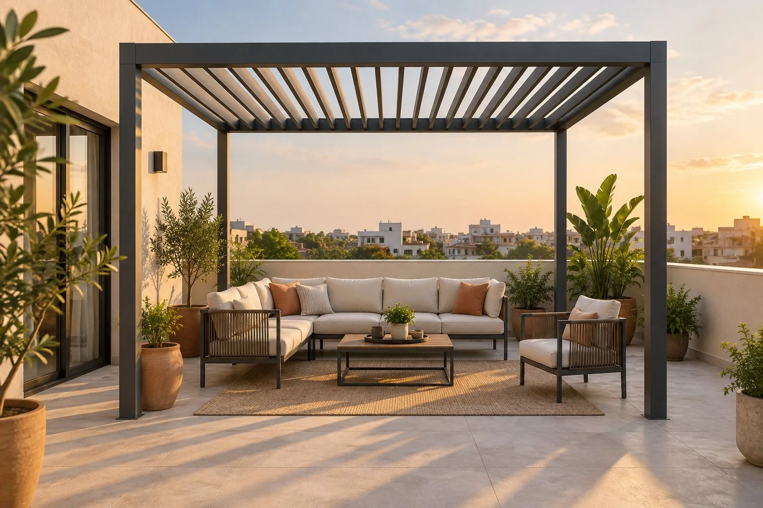 Best Pergola Designs for Rooftop Spaces