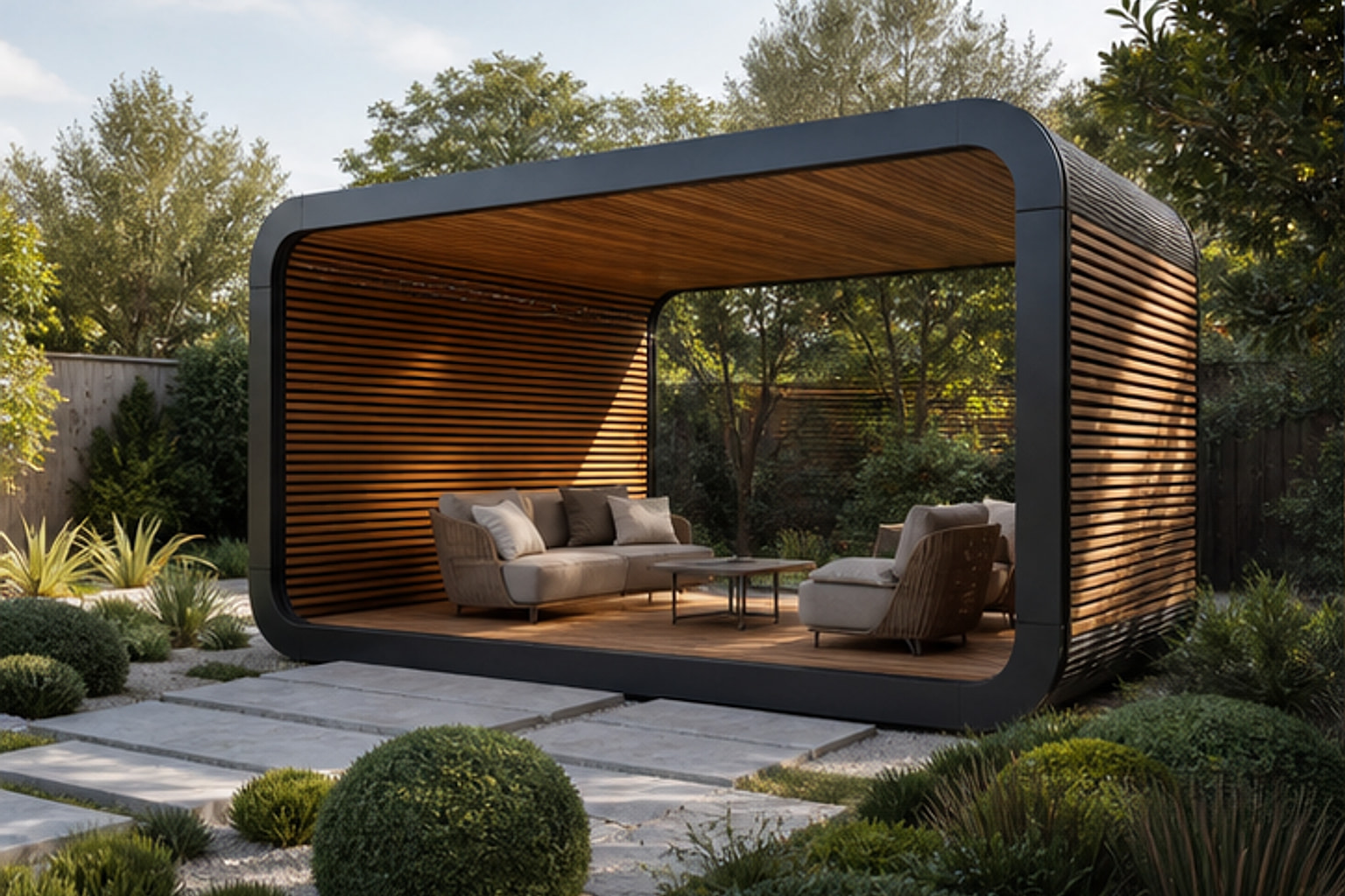 Modern Garden Lounge Pod