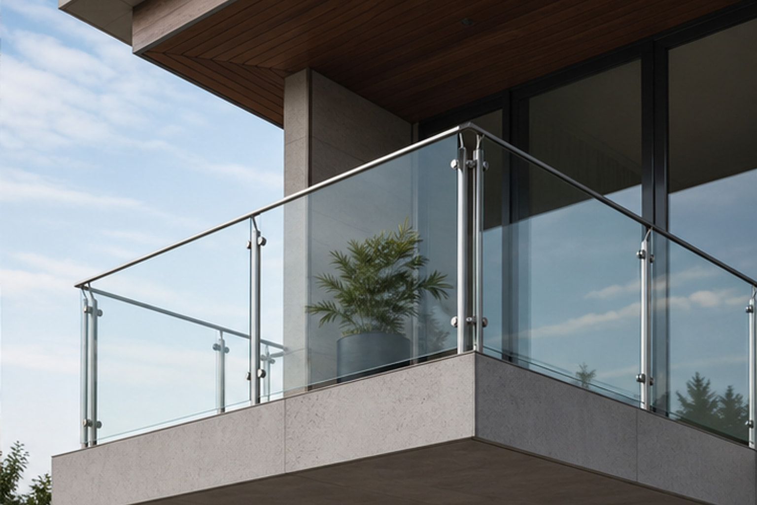 SS Frame Glass Guard
