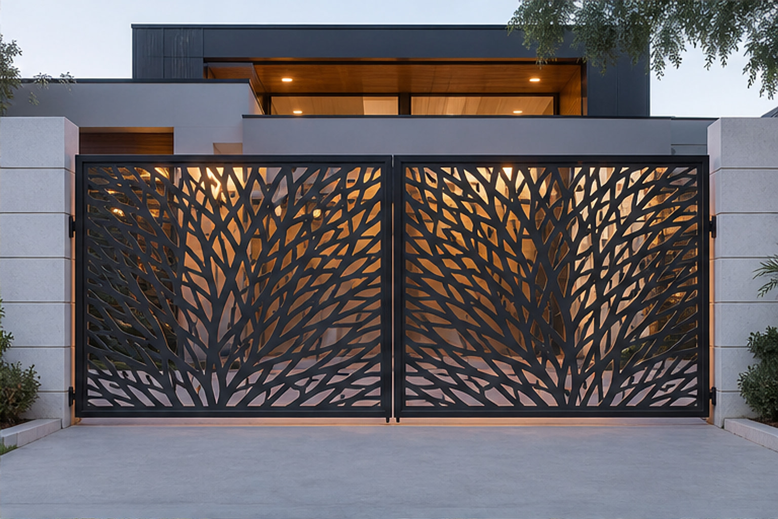 CNC Laser Cut Gate