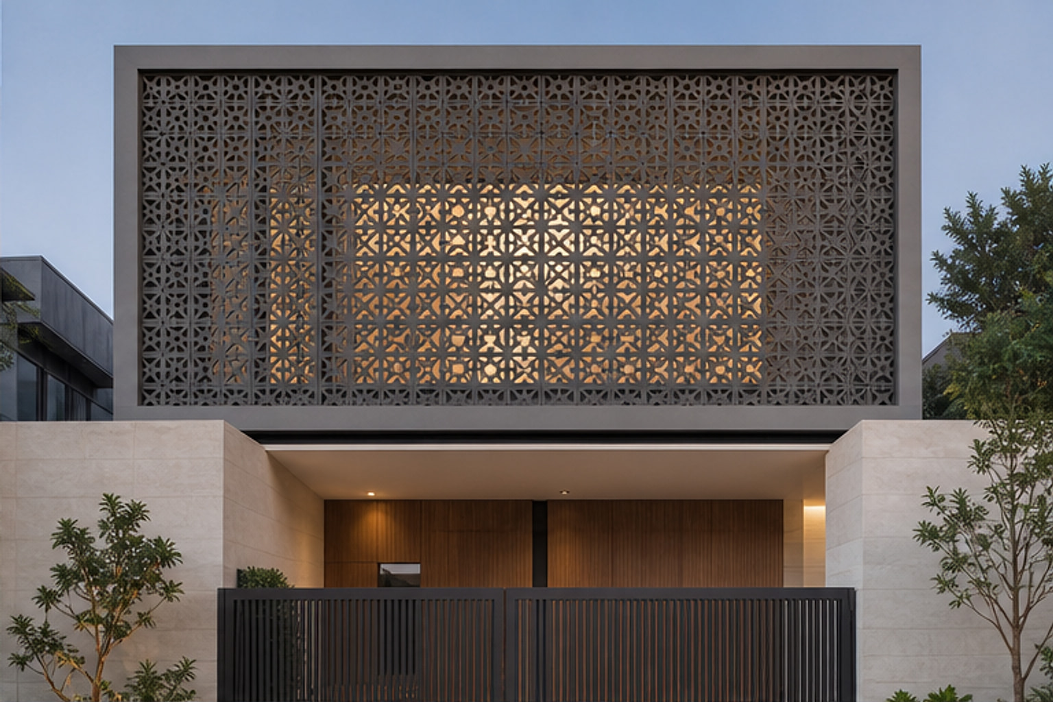 Deluxe Front Facade Screen
