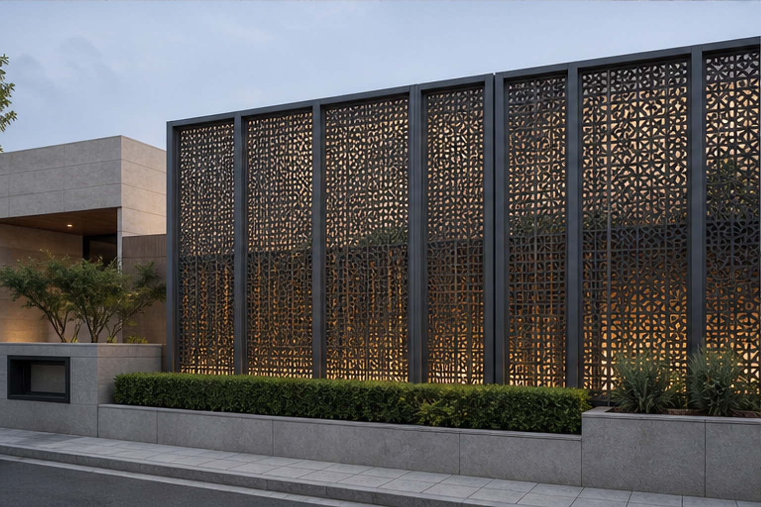 Security Elevational Screen