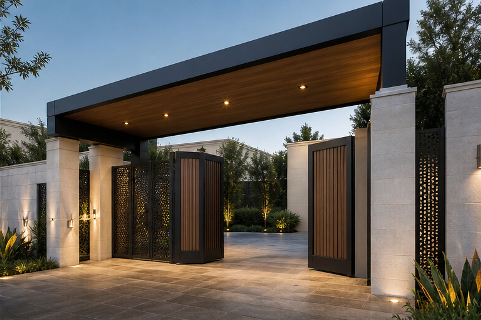 Grand Entrance Gateway Cover