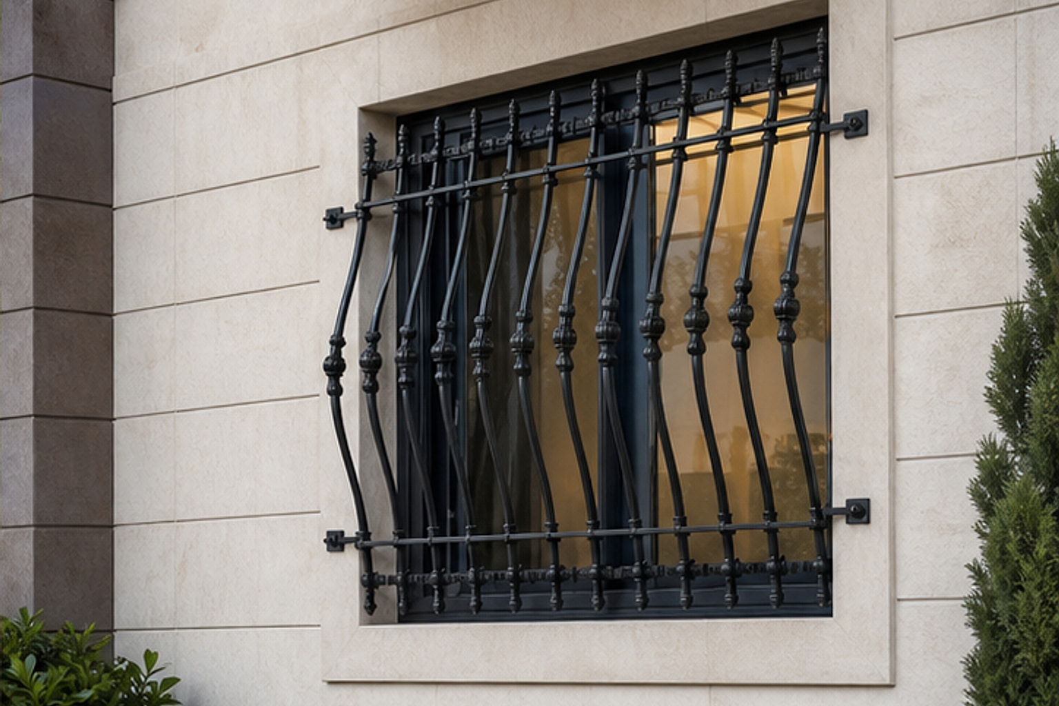 Heavy Forged Window Guard