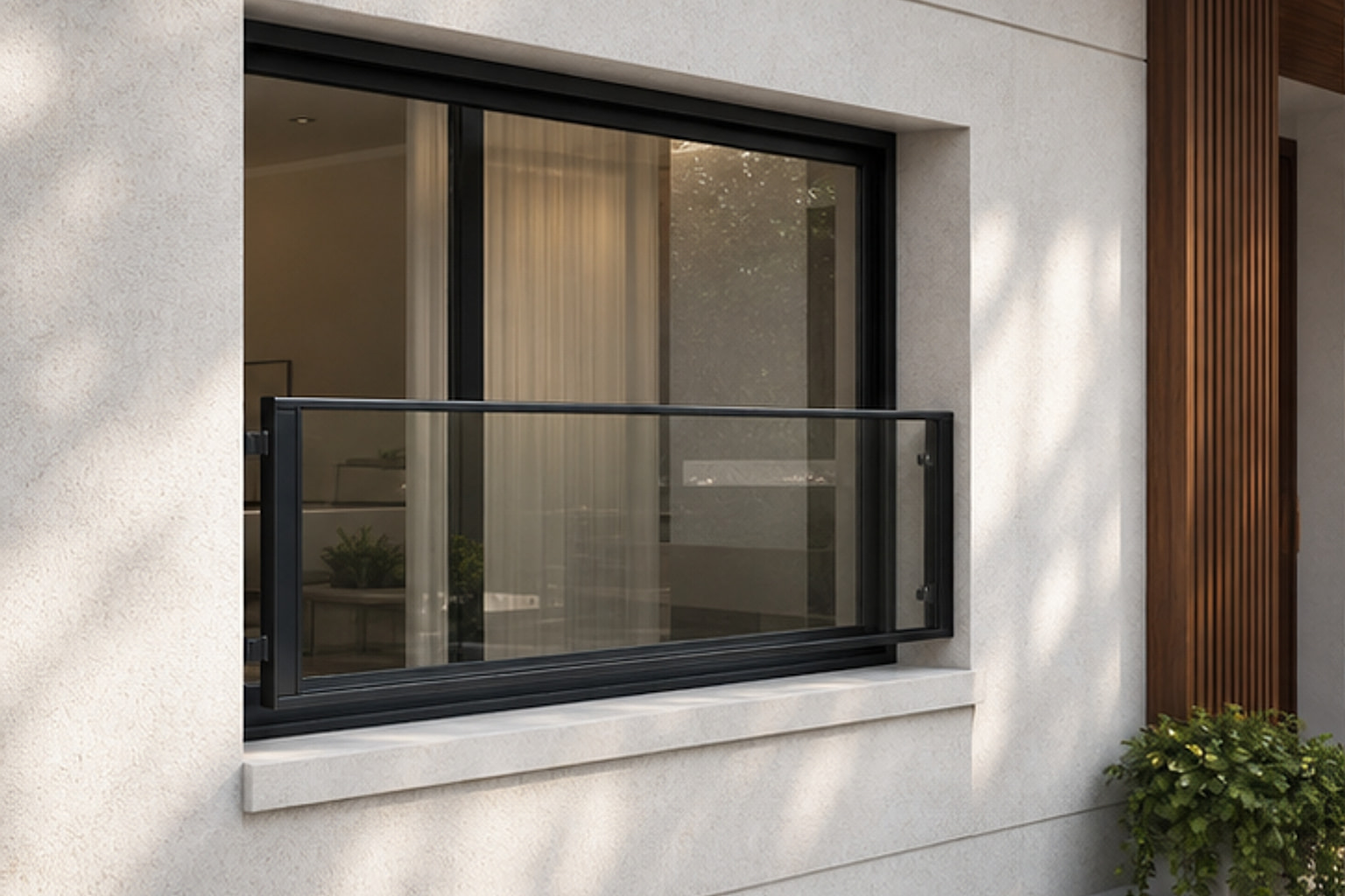 Minimal Window Safety Panel