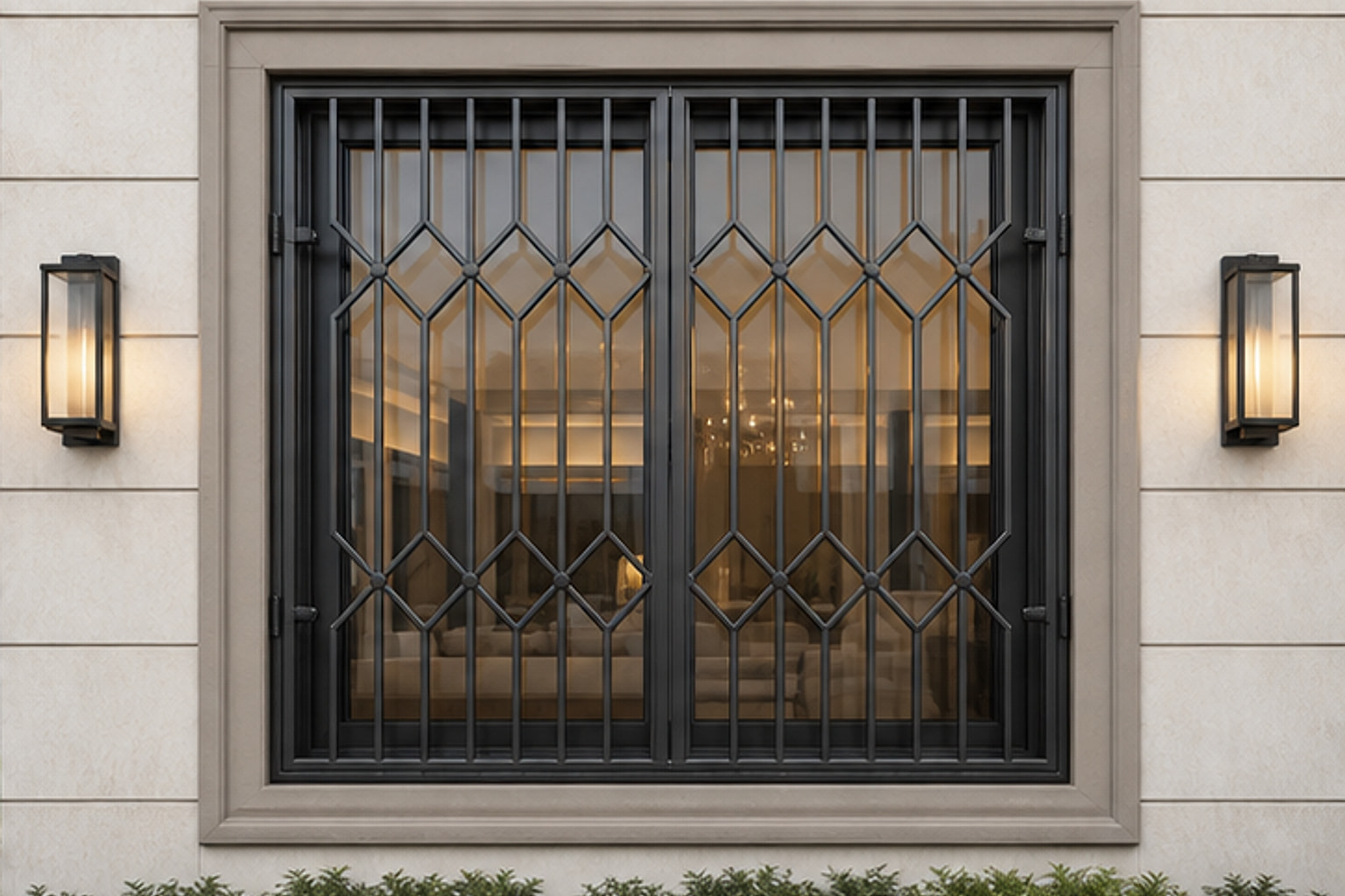 Symmetric Safety Grill