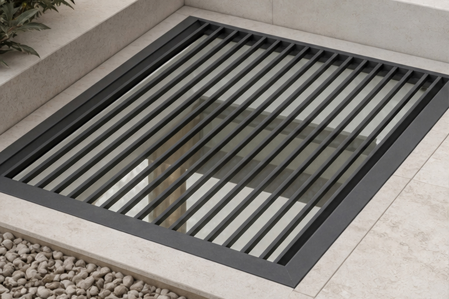Skylight Guard Grill exterior design