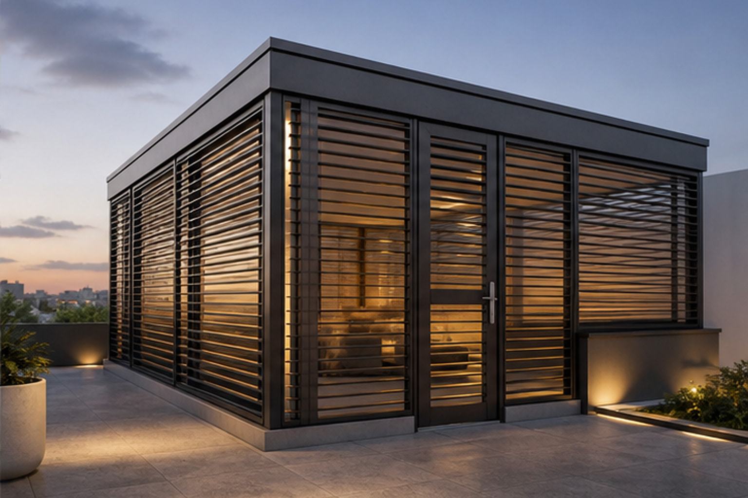 Terrace Security Enclosure