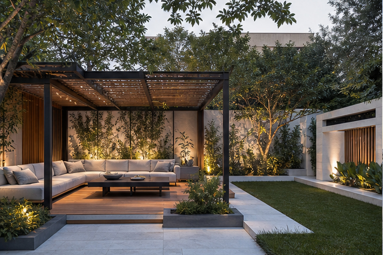 Deluxe Backyard Garden Lounge
