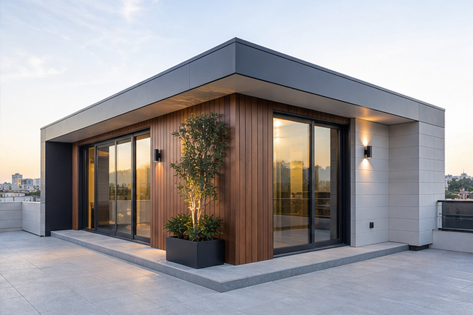 Prefabricated Rooftop Quarters