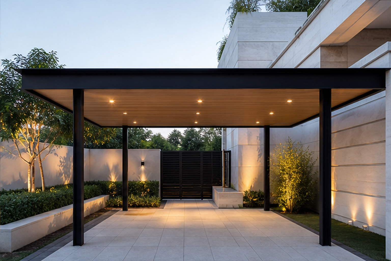 Premium Double Car Carport
