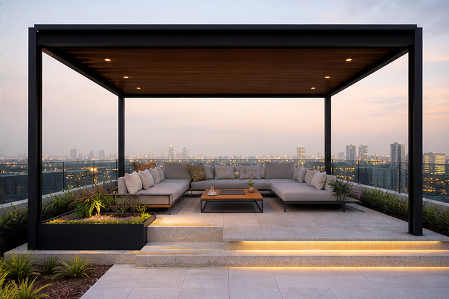 Rooftop Lounger Shelter