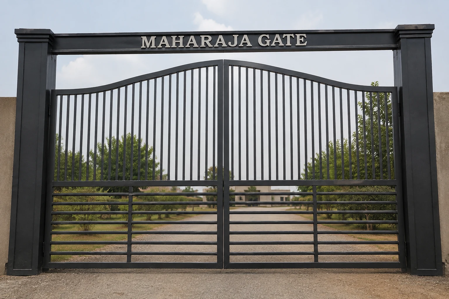 Maharaja Gate – Strength Meets Royal Elegance
