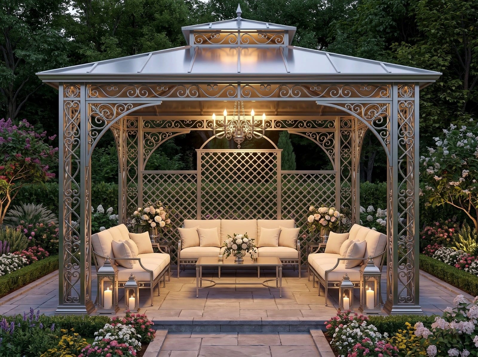 Hexagonal Garden Gazebo