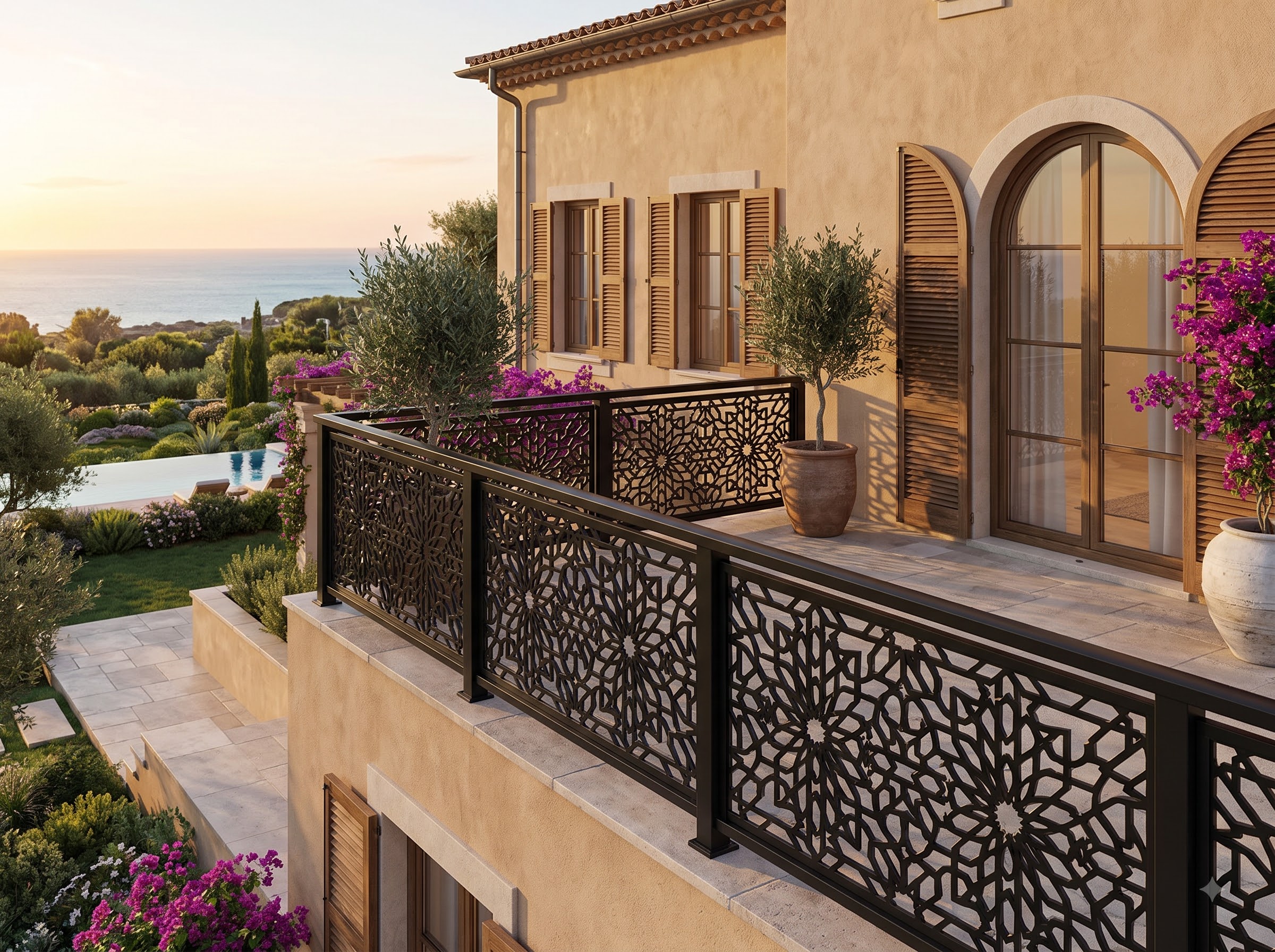 Vertical Fin Railing